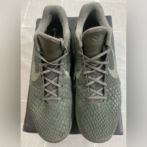 Size 15 - Nike Kobe 6 Mamba Fade To Black - Picture 4 of 6